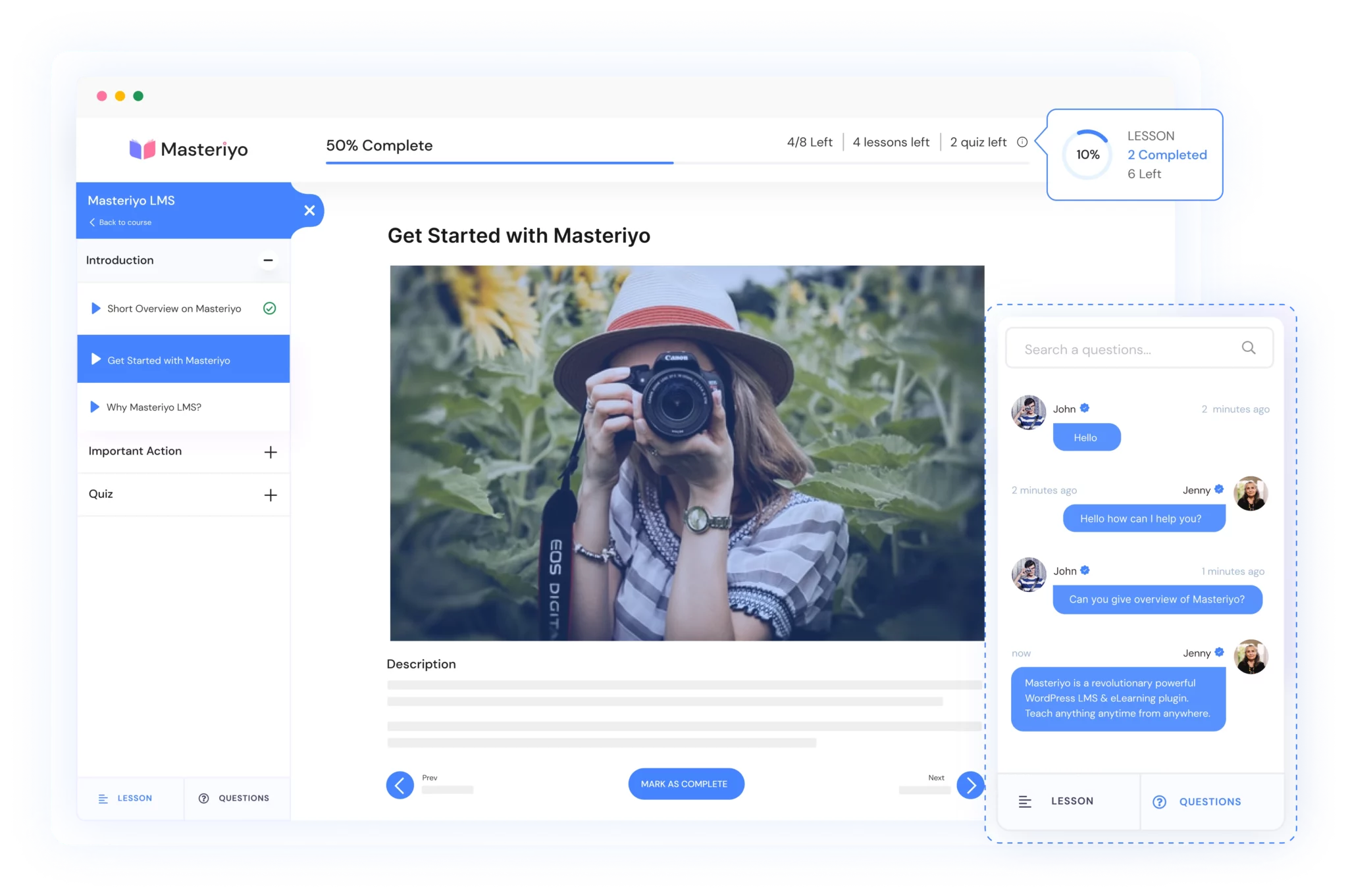 Masteriyo PRO v3.0.1 LMS for WordPress Download